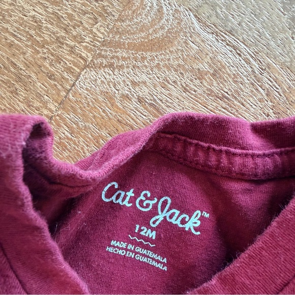 Cat & Jack Ruffle Eyelet Tee - Picture 2 of 3